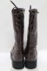 画像3: Fi.n.t / バックレースアップロングブーツ S（22.5〜23cm） BROWN H-25-09-18-080-CA-SH-NS-ZH (3)
