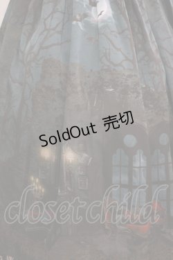 画像4: ALICE and the PIRATES / Vampire Nocturne柄ジャンパースカートII Free グリーン H-25-09-18-001-PA-OP-NS-ZH