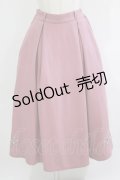 axes femme / フラワー刺繍カットソースカート Free ピンク H-25-09-18-011-AX-SK-NS-ZH
