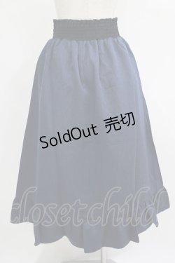 画像3: axes femme / ナポレオンモチーフロングスカート M ネイビー H-25-09-18-012-AX-SK-NS-ZH