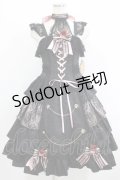 ALICE and the PIRATES / Sweet Devilジャンパースカート Free ブラック/ピンク H-25-09-18-002-PA-OP-NS-ZH