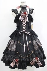 ALICE and the PIRATES / Sweet Devilジャンパースカート Free ブラック/ピンク H-25-09-18-002-PA-OP-NS-ZH