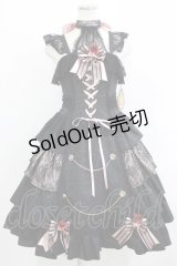 ALICE and the PIRATES / Sweet Devilジャンパースカート Free ブラック/ピンク H-25-09-18-002-PA-OP-NS-ZH