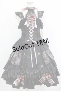 ALICE and the PIRATES / Sweet Devilジャンパースカート Free ブラック/ピンク H-25-09-18-002-PA-OP-NS-ZH