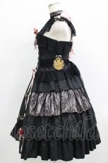 画像2: ALICE and the PIRATES / Sweet Devilジャンパースカート Free ブラック/ピンク H-25-09-18-002-PA-OP-NS-ZH (2)