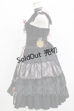 画像2: ALICE and the PIRATES / Sweet Devilジャンパースカート Free ブラック/ピンク H-25-09-18-002-PA-OP-NS-ZH