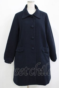 画像1: Fi.n.t / ロングコート Free Navy H-25-09-18-018-CA-CO-NS-ZH