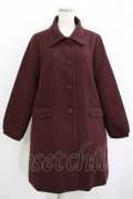 Fi.n.t / ロングコート Free Bordeaux H-25-09-18-019-CA-CO-NS-ZH