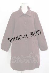 Fi.n.t / ロングコート Free Bordeaux H-25-09-18-019-CA-CO-NS-ZH