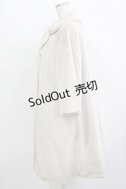 画像2: an another angelus / パールダブル釦エコファーコート Free IVORY H-25-09-18-020-CA-CO-NS-ZH