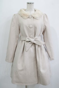 画像2: LODISPOTTO / ファーカラーコート M アイボリー H-25-09-18-021-LO-CO-NS-ZH