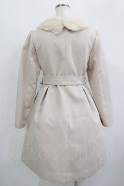 画像4: LODISPOTTO / ファーカラーコート M アイボリー H-25-09-18-021-LO-CO-NS-ZH