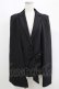 画像1: CuLLt / CLOAK JACKET L ブラック H-25-09-19-031-PU-JA-KB-ZH (1)