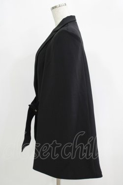 画像2: CuLLt / CLOAK JACKET L ブラック H-25-09-19-031-PU-JA-KB-ZH