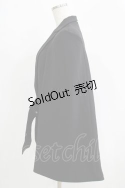 画像2: CuLLt / CLOAK JACKET L ブラック H-25-09-19-031-PU-JA-KB-ZH