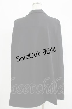 画像3: CuLLt / CLOAK JACKET L ブラック H-25-09-19-031-PU-JA-KB-ZH