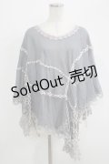 OZZ ANGELO / ケープポンチョ  グレー H-25-09-19-039-OO-TO-KB-ZT1018E