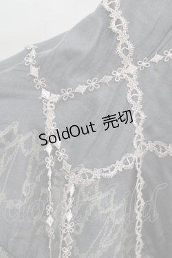 画像4: OZZ ANGELO / ケープポンチョ  グレー H-25-09-19-039-OO-TO-KB-ZT1018E