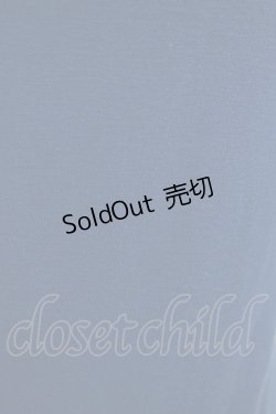 画像4: Rozen Kavalier / サイドギャザーカットソー  青 H-25-09-19-040-OO-TO-KB-ZH