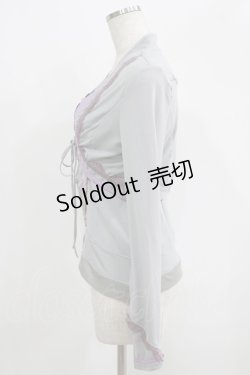 画像2: Ozz oneste / 和チャイナキャミソール＆ボレロ  グレー H-25-09-19-044-OO-TO-KB-ZH