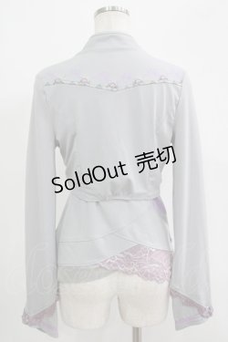 画像3: Ozz oneste / 和チャイナキャミソール＆ボレロ  グレー H-25-09-19-044-OO-TO-KB-ZH