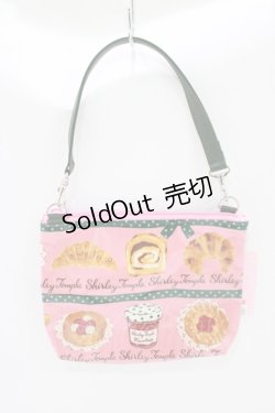 画像5: Shirley Temple / ベーカリートート＆ポーチ  ピンク×グリーン H-25-09-19-050-ET-BG-KB-ZH