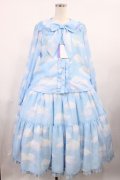 Angelic Pretty / Misty Skyブラウス&ティアードスカートSet Free サックス H-25-09-19-1001-AP-OP-NS-ZH