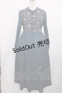 axes femme / チャイナ×オーナメント柄ワンピース Free グリーン H-25-09-19-1003-AX-OP-NS-ZH