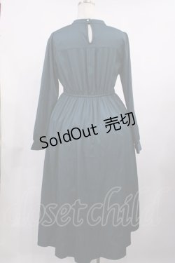 画像2: axes femme / チャイナ×オーナメント柄ワンピース Free グリーン H-25-09-19-1003-AX-OP-NS-ZH