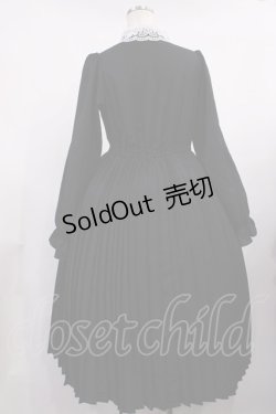 画像2: m petit by misako / AM*レースエリプリーツワンピース M ブラック H-25-09-19-1004-LO-OP-NS-ZH