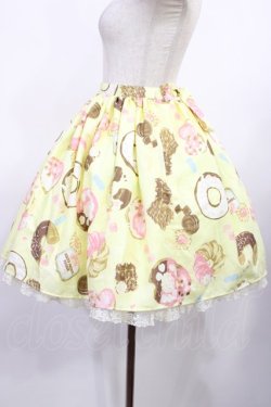 画像2: Angelic Pretty / Baked Sweets Paradeスカート Free イエロー H-25-09-19-1007-AP-SK-NS-ZH