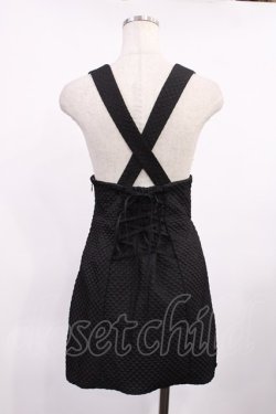 画像2: EATME / BACKレースアップジャンスカ S ブラック H-25-09-19-1013-LO-OP-NS-ZH