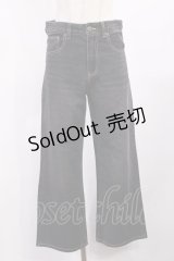 Fi.n.t / ローウエストバギーデニムパンツ 1 BLACK H-25-09-19-1016-CA-PA-NS-ZH