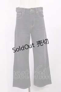 Fi.n.t / ローウエストバギーデニムパンツ 1 BLACK H-25-09-19-1016-CA-PA-NS-ZH