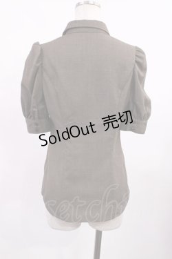 画像2: EATME / ネクタイ付シャツ Free ブラウン H-25-09-19-1020-LO-BL-NS-ZH