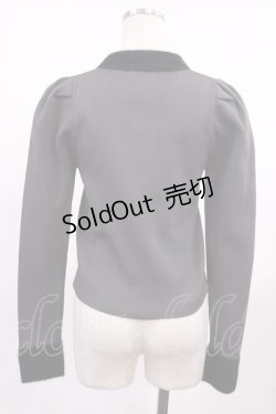 画像2: An MILLE / 配色ニットプルオーバー Free グレー H-25-09-19-1022-EL-TO-NS-ZH