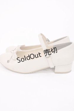 画像2: F&A / リボンストラップパンプス S/22.5〜23.0cm IVORY H-25-09-19-1039-LO-SH-NS-ZH