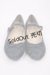 F&A / リボンストラップパンプス S/22.5〜23.0cm D/GREEN H-25-09-19-1040-LO-SH-NS-ZH