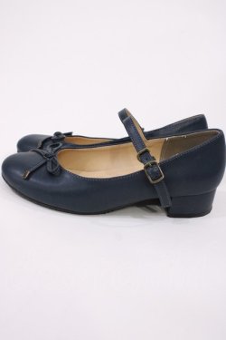 画像2: F&A / リボンストラップパンプス S/22.5〜23.0cm D/GREEN H-25-09-19-1040-LO-SH-NS-ZH