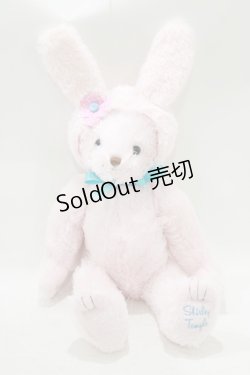 画像1: Shirley Temple / くまのぬいぐるみ  ピンク H-25-09-19-053-ET-ZA-KB-ZH