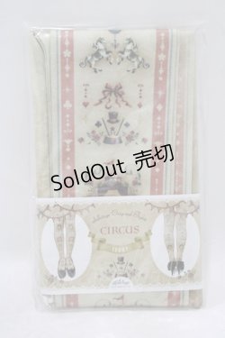 画像1: abilletage / CIRCUSタイツ  アイボリー H-25-09-19-060-GO-AC-KB-ZH