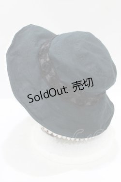 画像2: HONEY / ローズレースハット  黒 H-25-09-19-063-HN-AC-KB-ZH