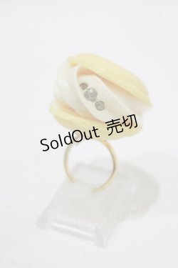 画像1: Q-pot. / Banana Macaronリング  バナナ H-25-09-19-068-QP-AC-KB-ZH