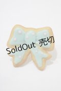 Q-pot. / Ribbon Sugar Cookieリング  サックス H-25-09-19-070-QP-AC-KB-ZH