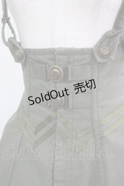 画像4: EXCENTRIQUE / モールスキン・コルセットスカート S/M カーキ H-25-09-19-008-EL-SK-KB-ZH