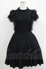 Katie / ROSEMARY bottle neck one-piece  ブラック H-25-09-19-009-LO-OP-KB-ZH