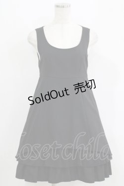 画像1: MIHO MATSUDA / ワンピース・キキィ S ブラック H-25-09-19-010-GO-OP-KB-ZH