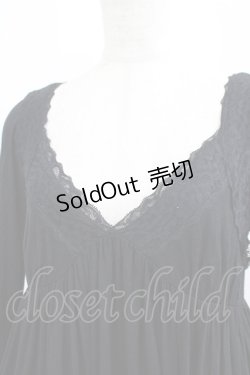 画像4: GHOST of HARLEM / プリントチュニックワンピース  黒 H-25-09-19-014-GL-OP-KB-ZH