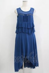 Rozen Kavalier / シアーフリルワンピース  ブルー H-25-09-19-016-OO-OP-KB-ZH