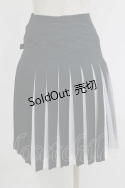 画像3: Jean Paul GAULTIER / 配色プリントプリーツラップスカート 36 黒 H-25-09-19-019-GO-SK-KB-ZH